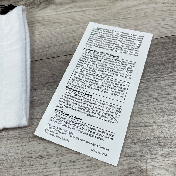 Vintage NOS Smith Optics Ski Snowboard Goggles New In Box Regulator Matrix Adult - Picture 6 of 15